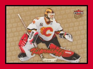 2006-07 Fleer Ultra #28 Miikka KIPRUSOFF Gold Medallion