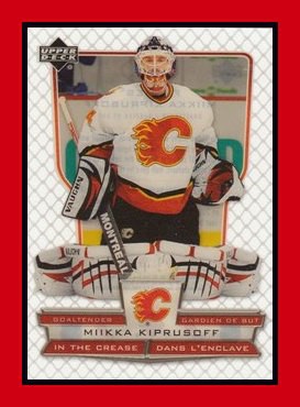 2007-08 McDonald's #ICMK Miikka KIPRUSOFF In The Crease
