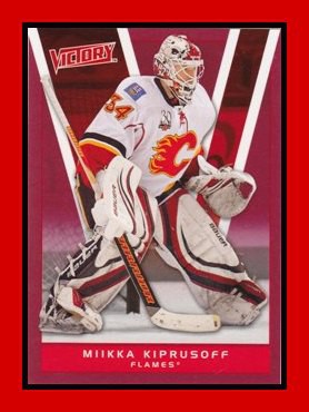 2010-11 Victory #35 Miikka KIPRUSOFF Red
