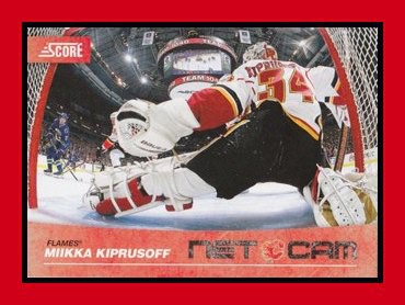 2010-11 Score #11 Miikka KIPRUSOFF Net Cam