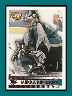 2002-03 Pacific Complete #273 Miikka KIPRUSOFF 087/100 Red