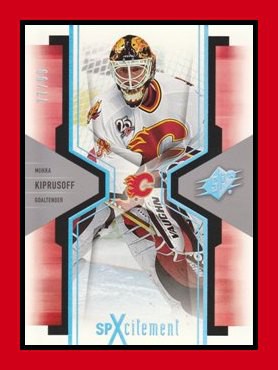 2006-07 SPx #X16 Miikka KIPRUSOFF 77/99 SPxcitement Spectrum