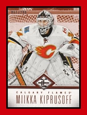 2012-13 Limited #71 Miikka KIPRUSOFF 061/299